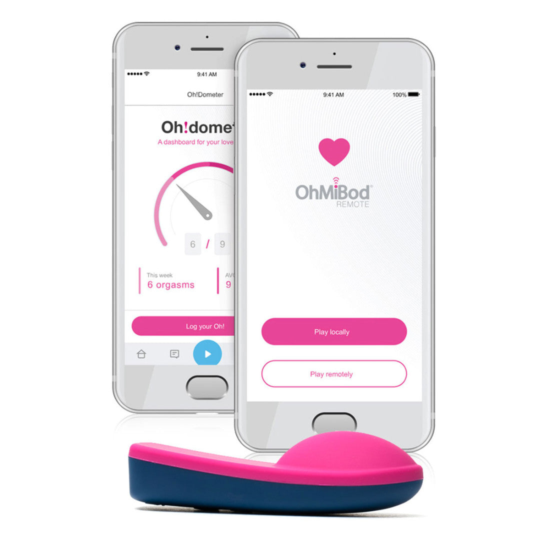 OhMiBod NEX1 BlueMotion Vibe Bluetooth Wearable Vibrator 2nd Gen