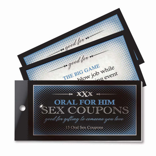 Oral Adventures For Him Sex Coupons