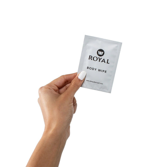 Royal Condom Intimacy Cleansing Wipes 30ct