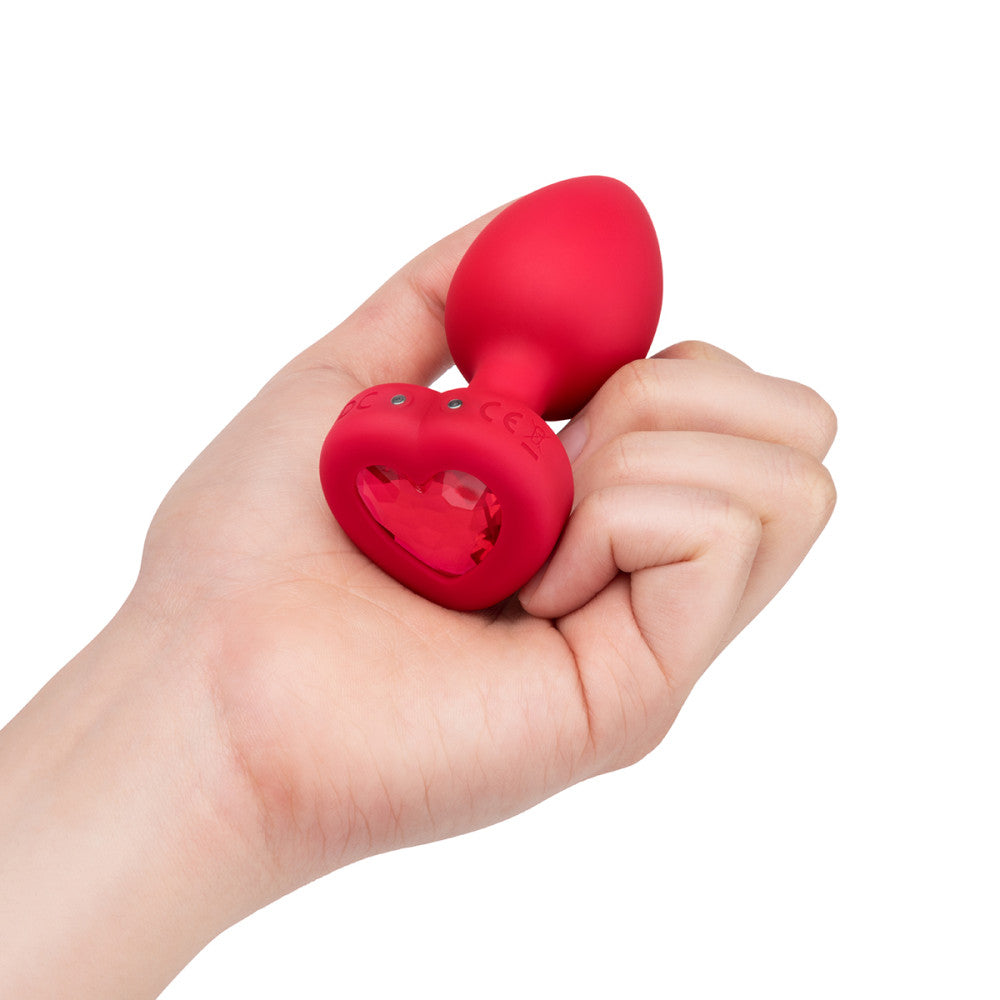 B-Vibe Vibrating Heart Plug